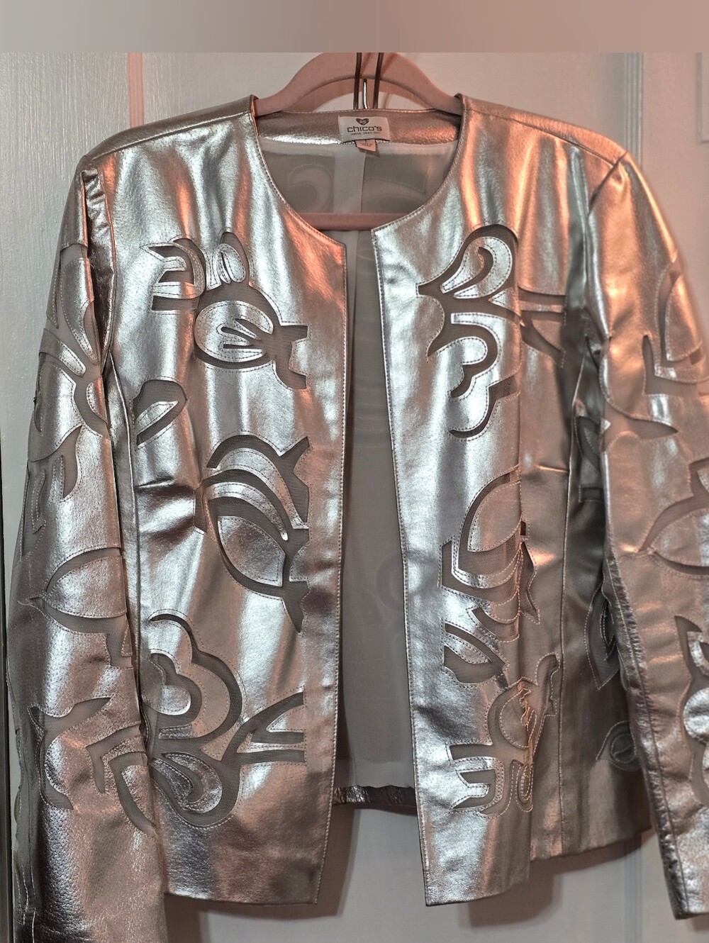 Chicos Genuine LEATHER Jacket